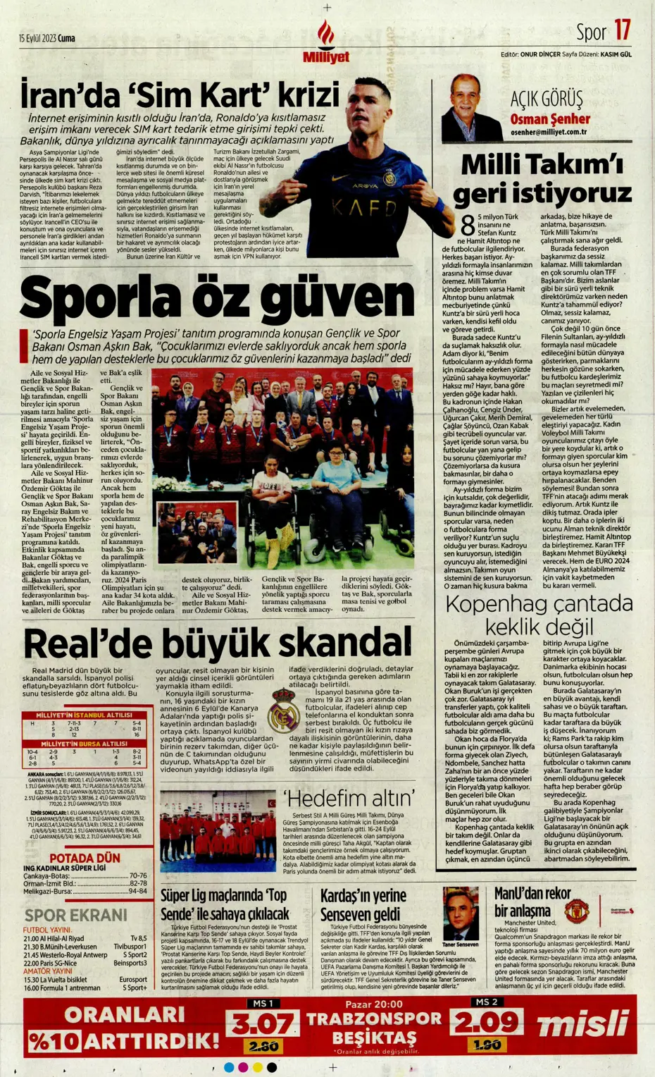 "Kartal'da Xeka seferberliği" | Sporun Manşetleri - 20