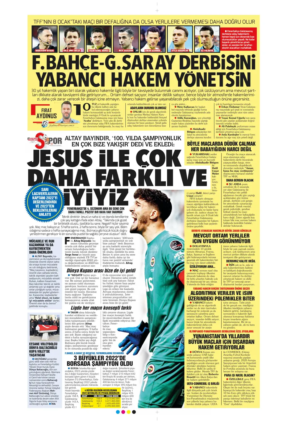 Sporun Manşetleri (1 Ocak 2023) - 15