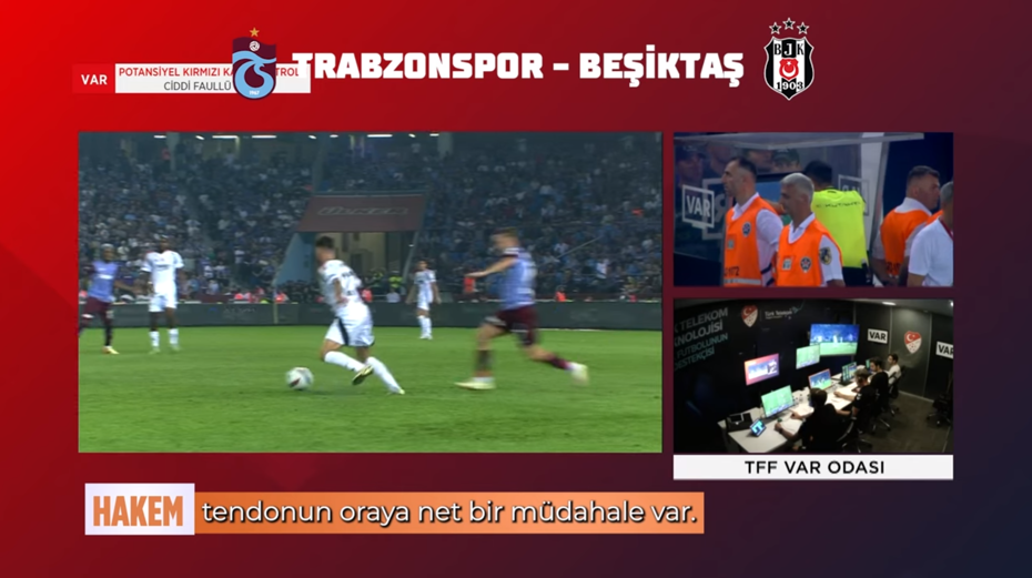 Süper Lig'de 5. hafta: Kasımpaşa-Fenerbahçe ve Trabzonspor-Beşiktaş maçlarının VAR konuşmaları - 6 Süper Lig'de 5. hafta: Kasımpaşa-Fenerbahçe ve Trabzonspor-Beşiktaş maçlarının VAR konuşmaları - 6