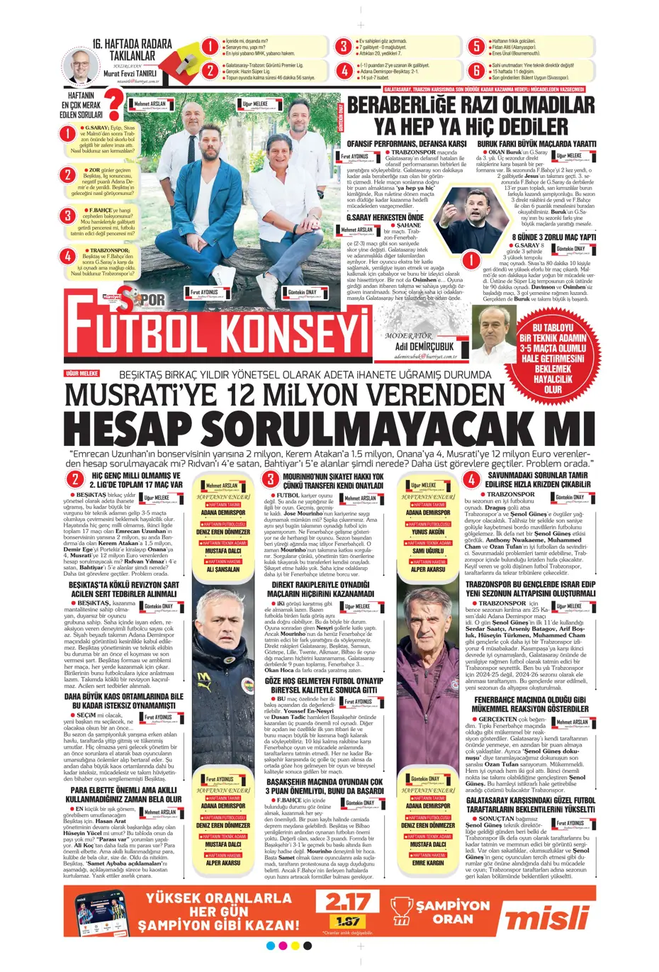 "Aslan Dybala'yı getiriyor" | Sporun manşetleri - 15