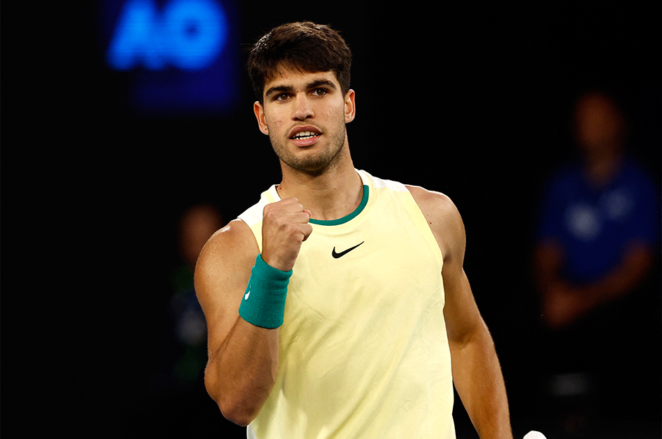 Avustralya Açık'ta Carlos Alcaraz set vermeden turladı