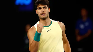 Avustralya Açık'ta Carlos Alcaraz set vermeden turladı