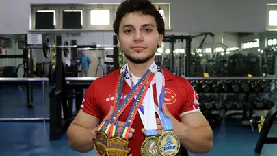 Avrupa ve dünya bilek güreşi şampiyonu para milli sporcu yeni başarılar peşinde