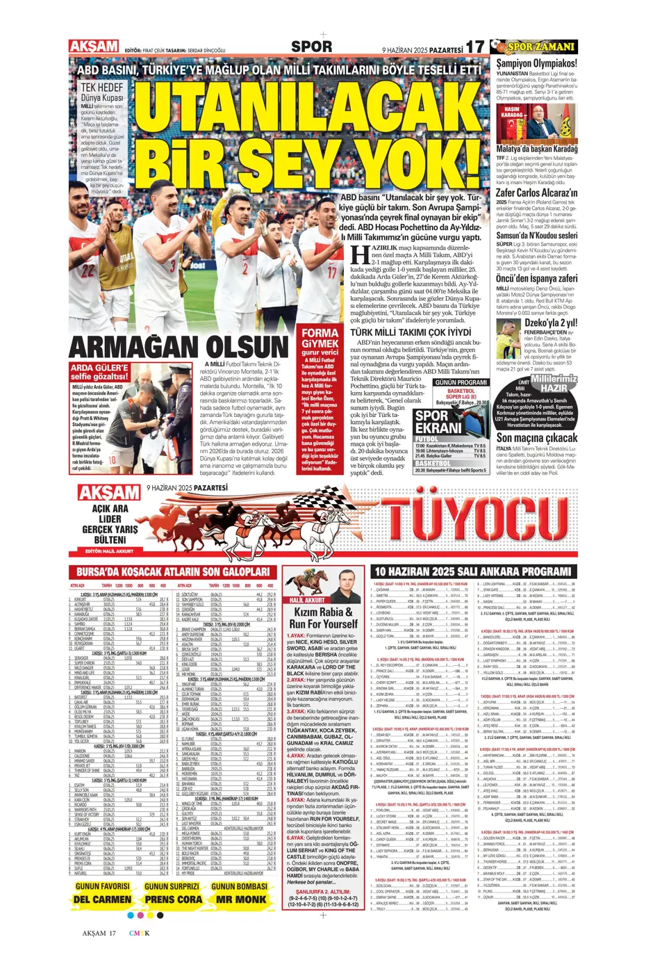 "Hakim Ziyech geri dönüyor" | Sporun manşetleri - 4