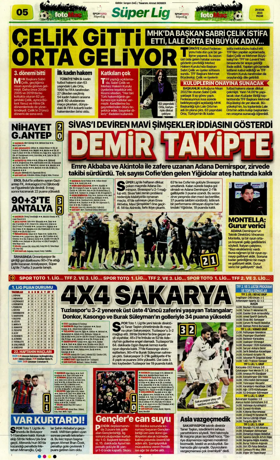 Sporun Manşetleri (29 Ocak 2023) - 20