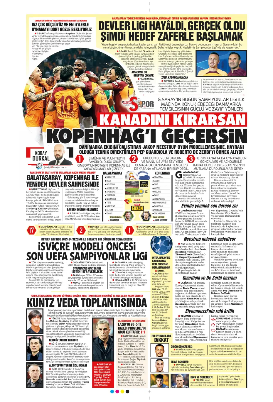 "Aslan devler sahnesinde" | Sporun Manşetleri - 17