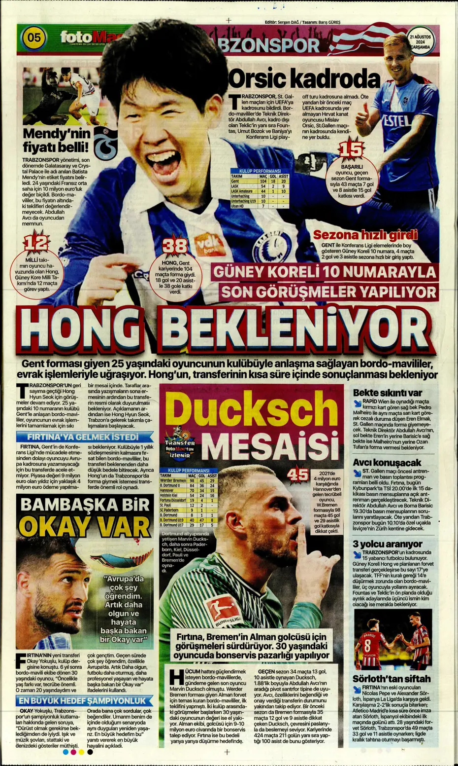 "Dev plan Anderson Talisca" | Sporun manşetleri - 13