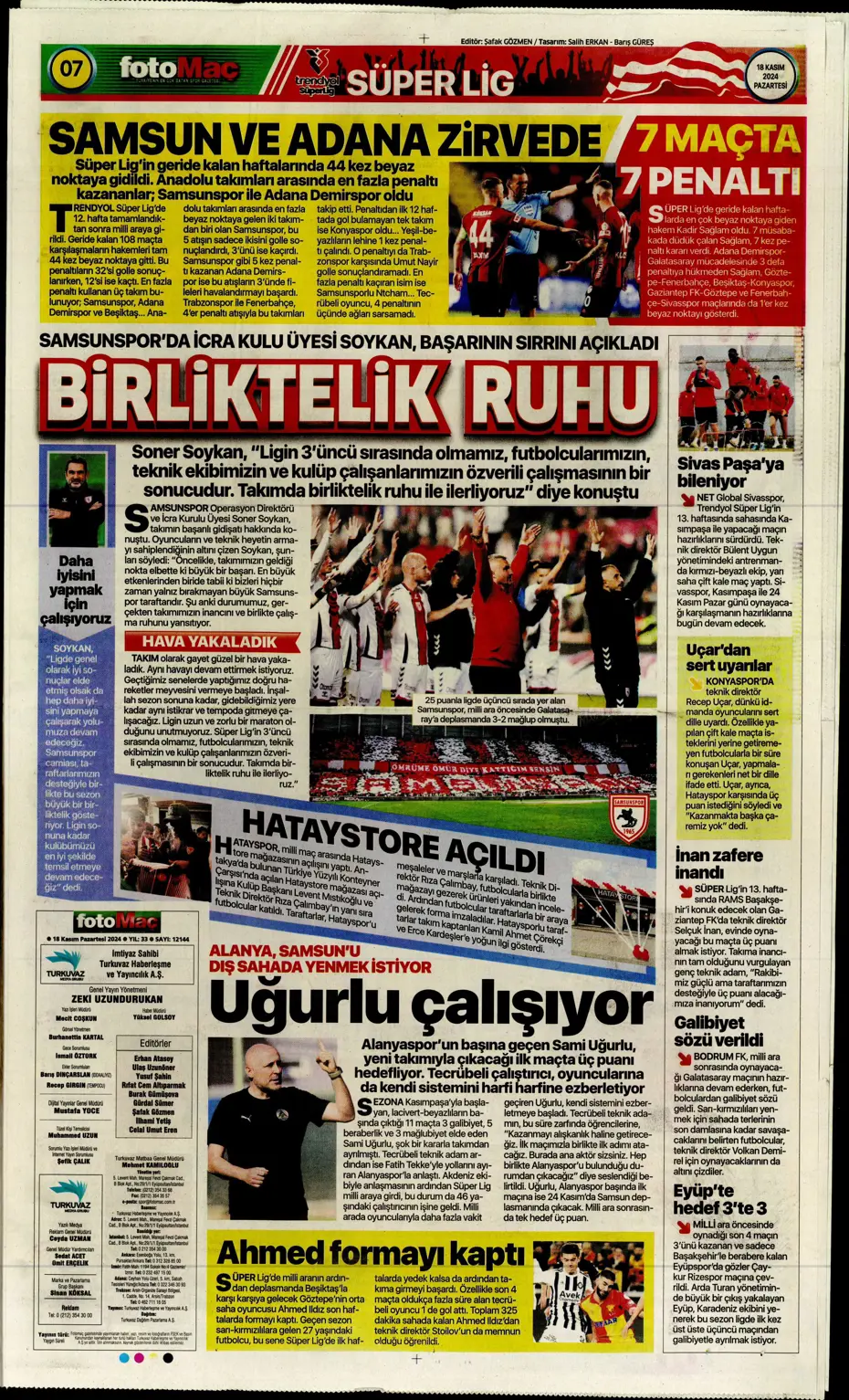 "Talisca olmazsa B planında 2 yıldız var" | Sporun manşetleri - 16
