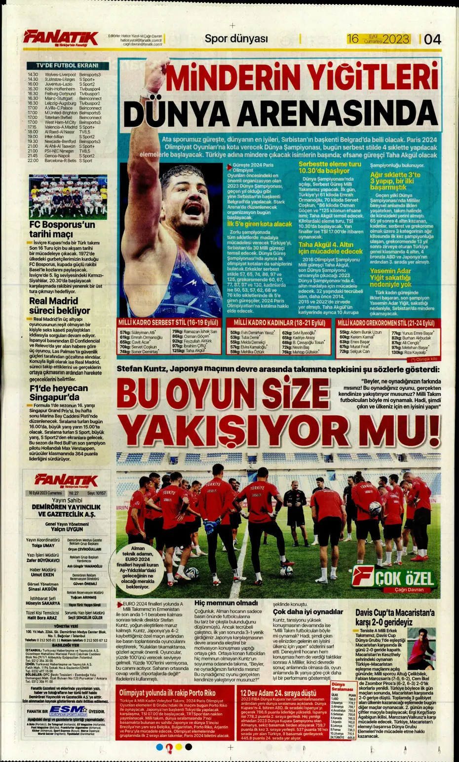 "Süper Lig'de transfer rekoru" | Sporun Manşetleri - 7