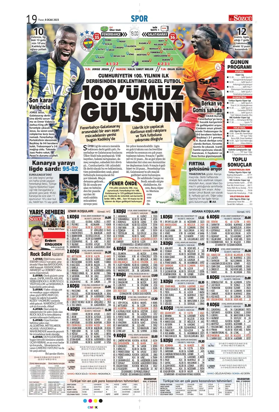 Sporun Manşetleri (8 Ocak 2023) - 42