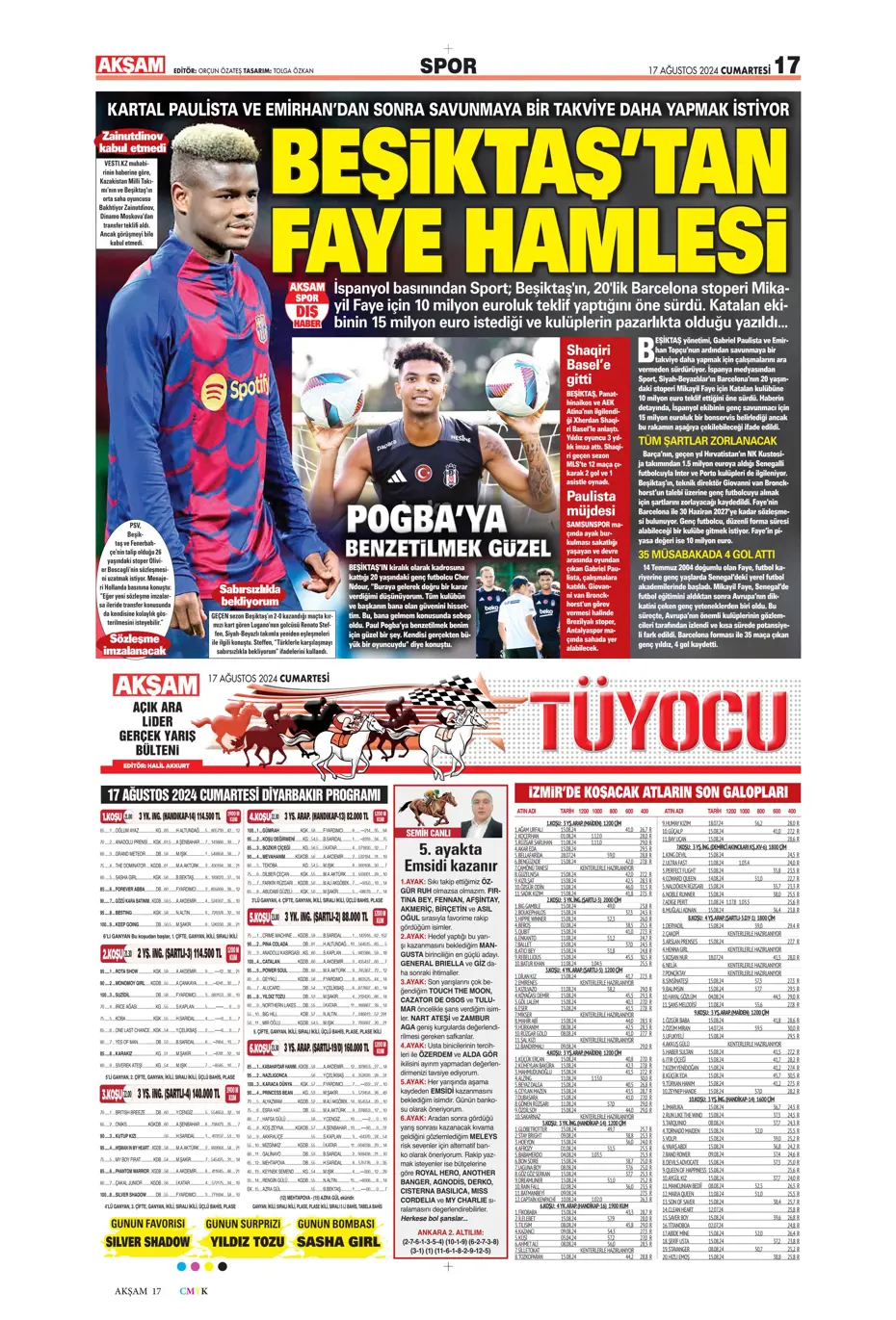 "Fenerbahçe, Fred'in alternatifini buldu" | Sporun manşetleri - 3 "Fenerbahçe, Fred'in alternatifini buldu" | Sporun manşetleri - 3