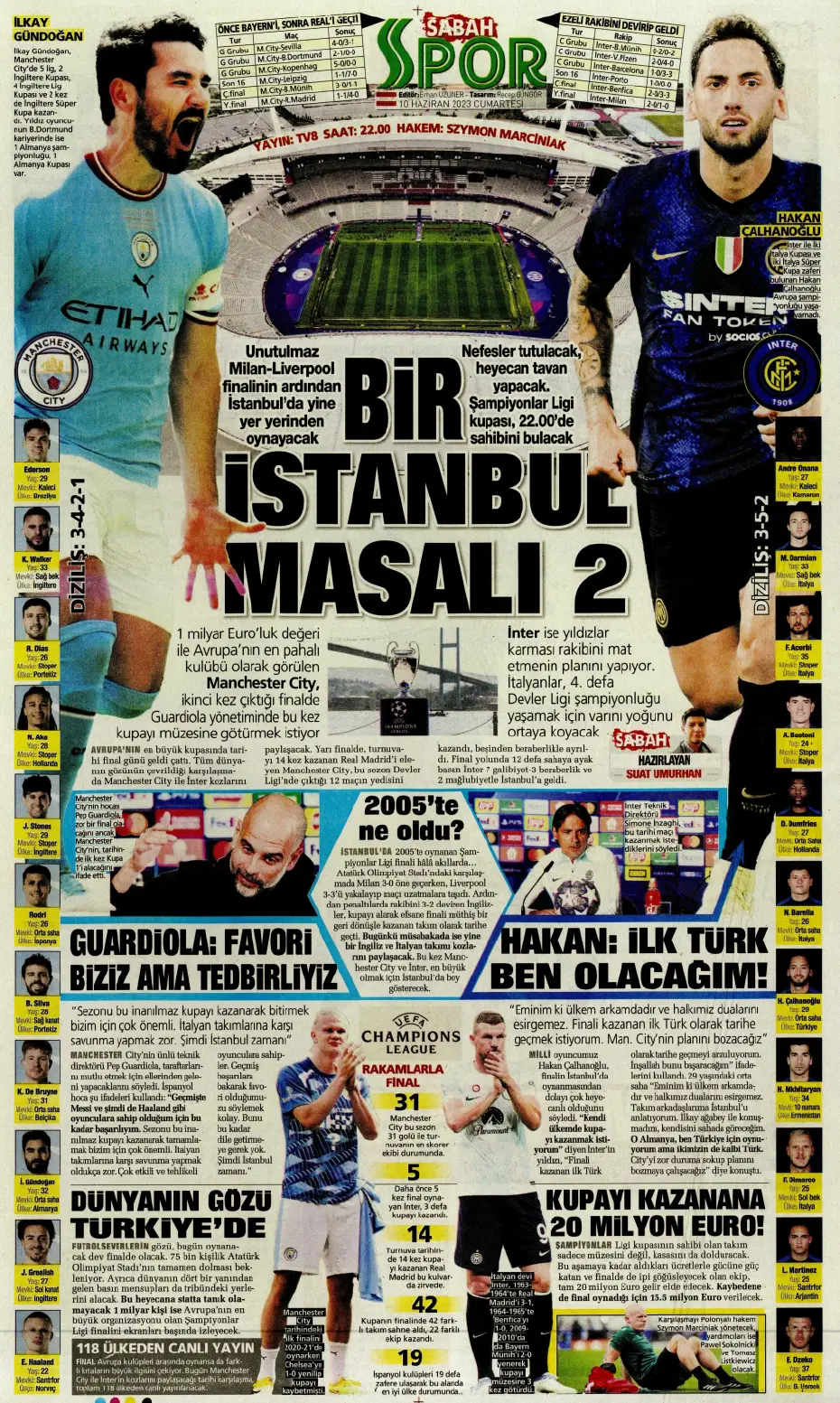 "Nelsson'un yerine Merih Demiral" | Sporun manşetleri (10 Haziran 2023) - 13