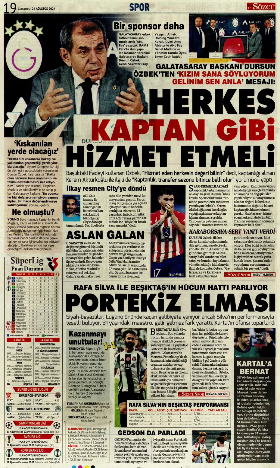 "Fenerbahçe'den Danilo Pereira sürprizi" | Sporun manşetleri - 28 "Fenerbahçe'den Danilo Pereira sürprizi" | Sporun manşetleri - 28