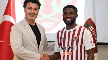 Hatayspor'da 3 yıllık imza: Transfer resmen açıklandı