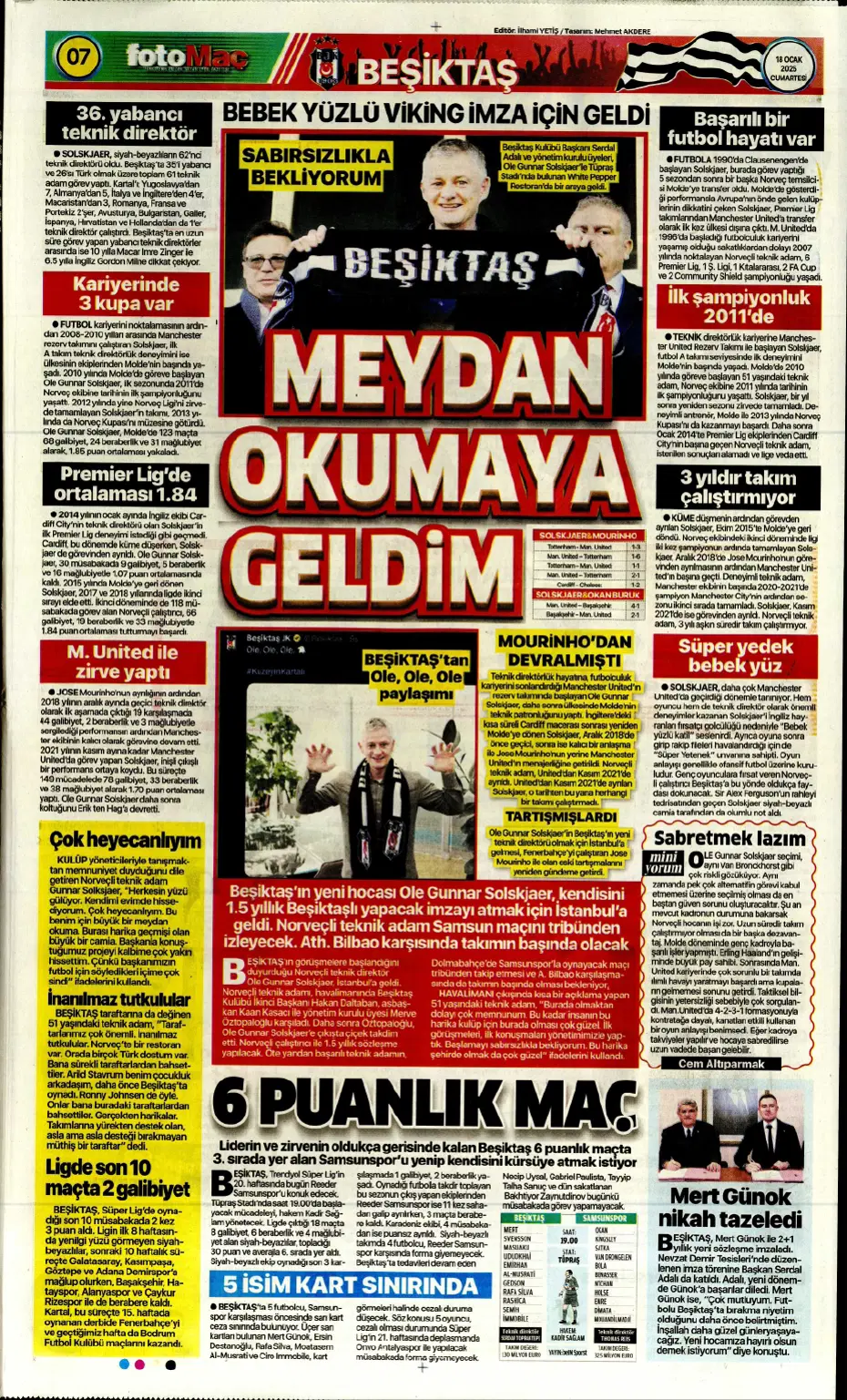 "Diego Carlos'u F.Bahçe kaptı!" | Sporun manşetleri (18 Ocak 2025) - 10 "Diego Carlos'u F.Bahçe kaptı!" | Sporun manşetleri (18 Ocak 2025) - 10