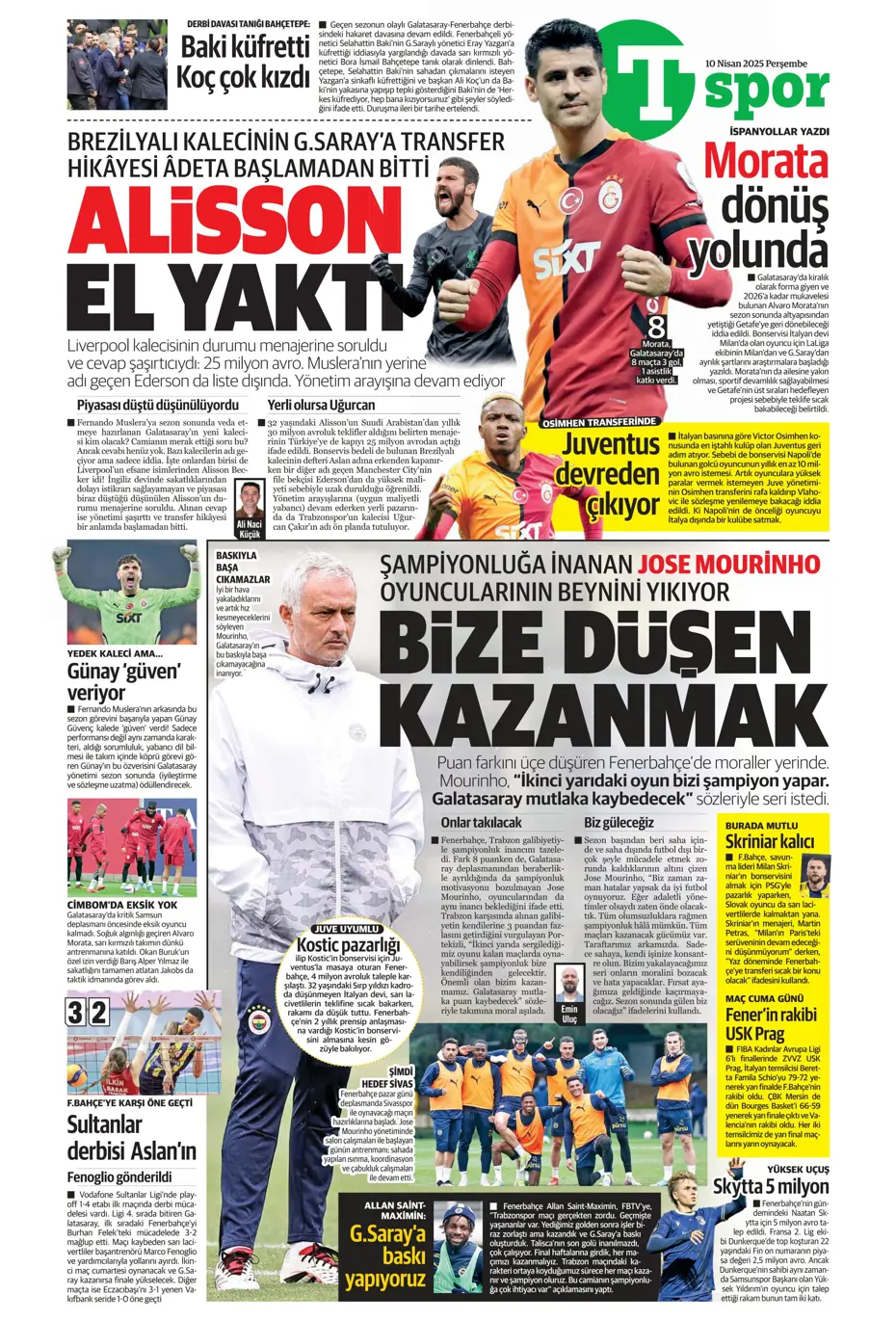 "Fenerbahçe'nin yeni lideri: Thomas Müller" | Sporun manşetleri - 35