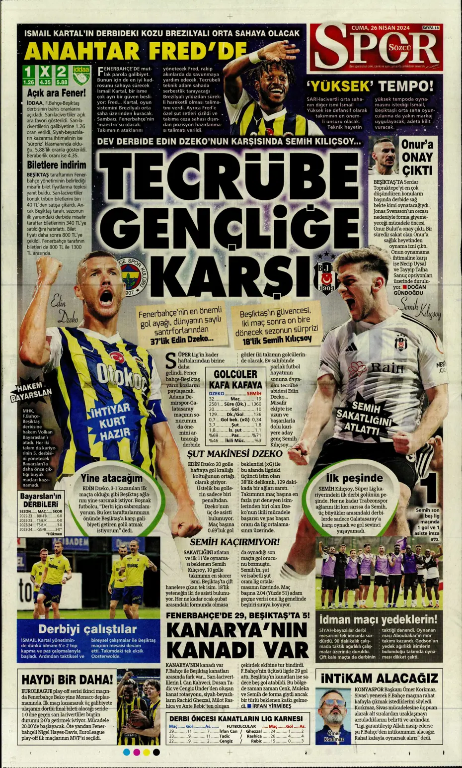 "Osayi Samuel'e 12 milyon euro" | Sporun manşetleri - 29