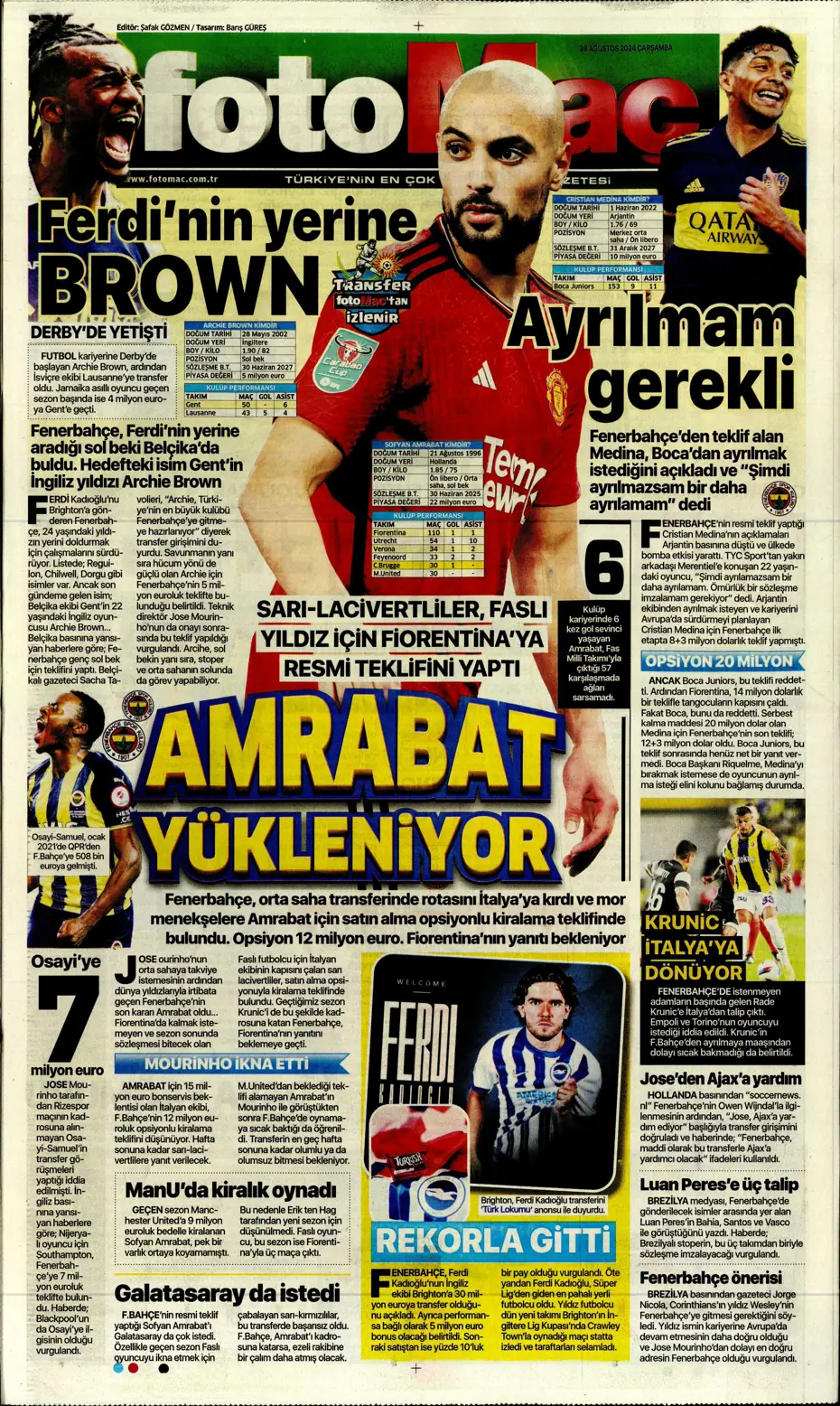 "Galatasaray'ın kabus gecesi" | Sporun manşetleri - 16