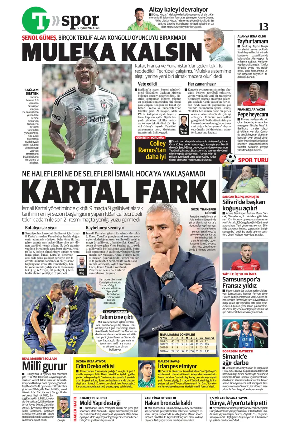 "Aslan'dan çifte bomba" | Sporun Manşetleri - 33 "Aslan'dan çifte bomba" | Sporun Manşetleri - 33