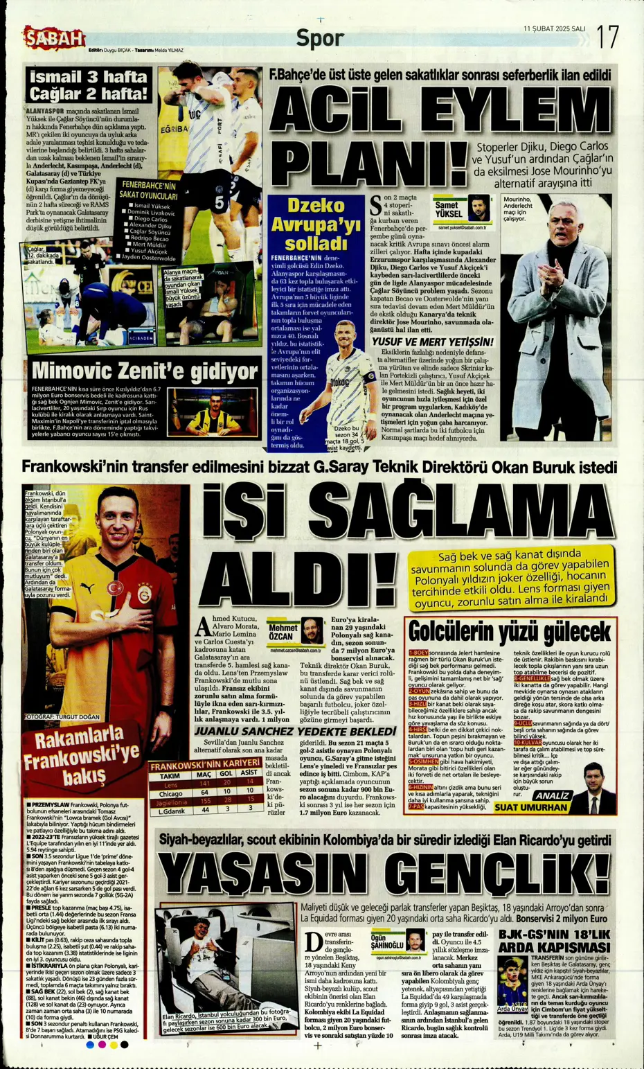 "Sezon sonu Fati" | Sporun manşetleri - 27