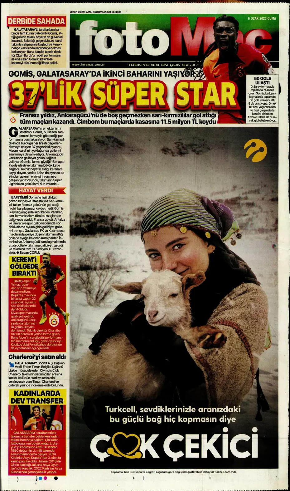 Sporun Manşetleri (6 Ocak 2023) - 15