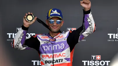MotoGP'nin İspanya ayağındaki sprint yarışında Jorge Martin birinci oldu
