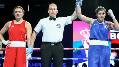 Busenaz Sürmeneli, Avrupa Boks Şampiyonası'nda finalde