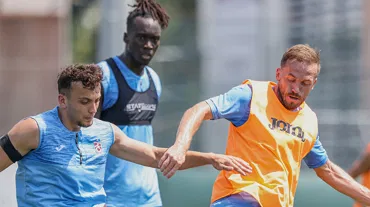 Trabzonspor'da çift antrenman: 1 günlük aranın ardından çalışmalar başladı