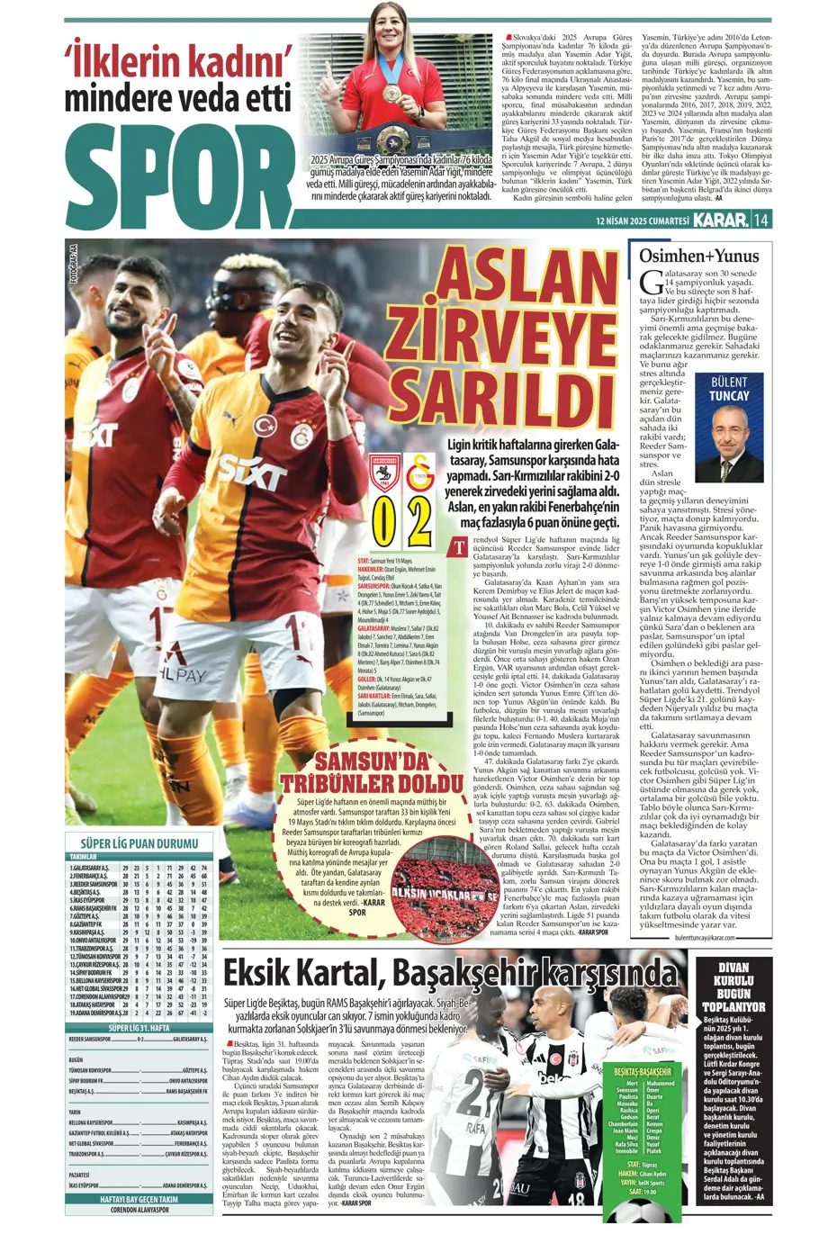 "Türk futbolunun utanç tablosu" | Sporun manşetleri - 22