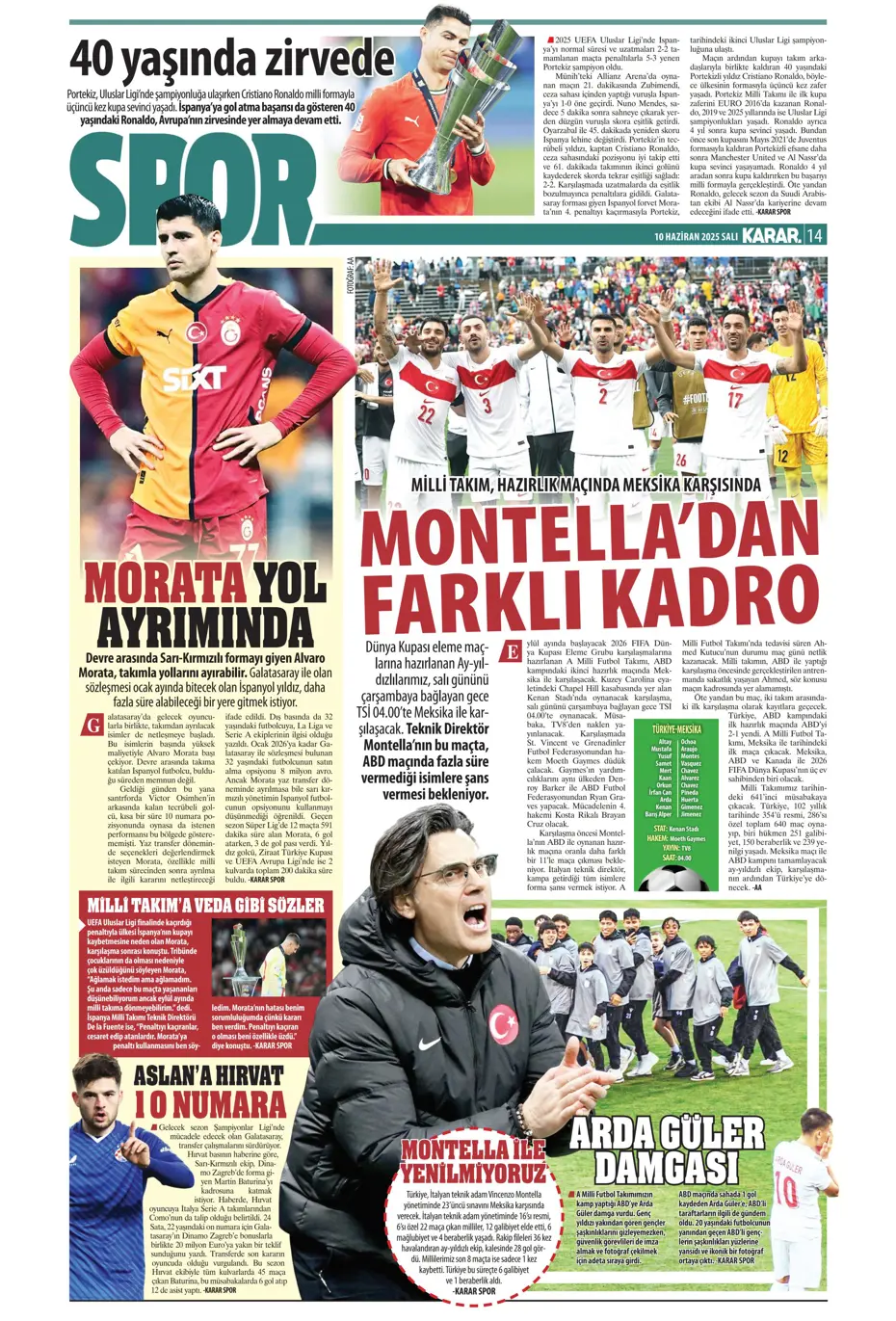 "En-Nesyri ile yılın takası" | Sporun manşetleri - 21