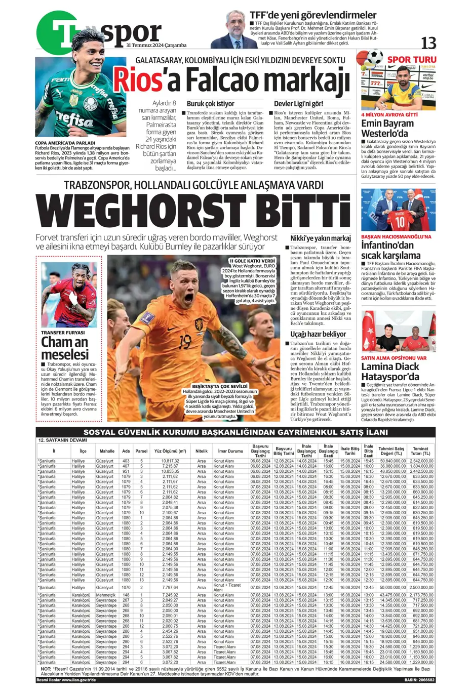 "Galatasaray'da orta sahada kriz var" | Sporun manşetleri - 35