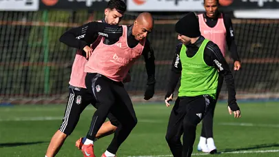 Beşiktaş'ta Galatasaray derbisinin hazırlıkları başladı