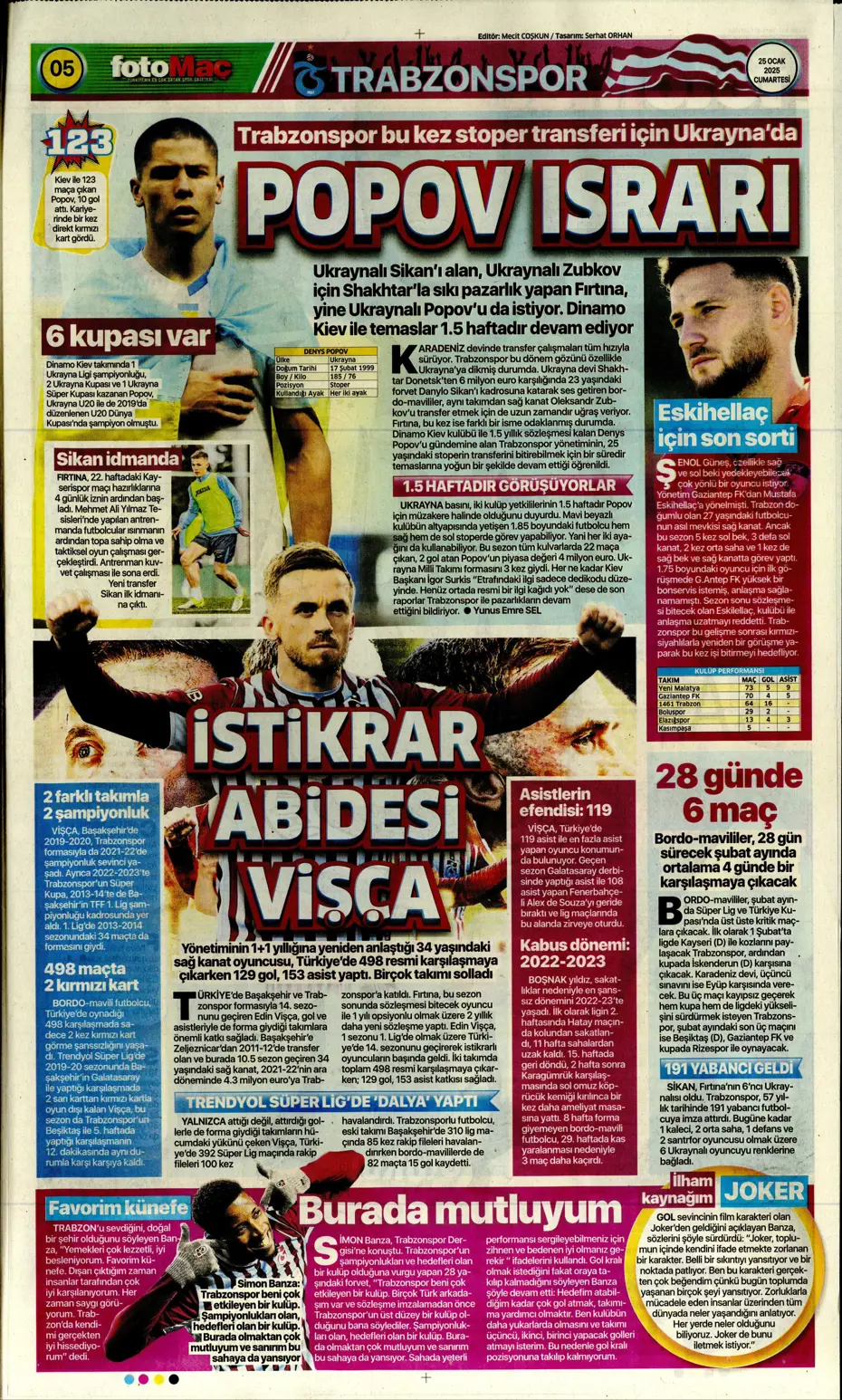 "UEFA bizi birbirimize düşürecek!" | Sporun manşetleri (25 Ocak 2025) - 17