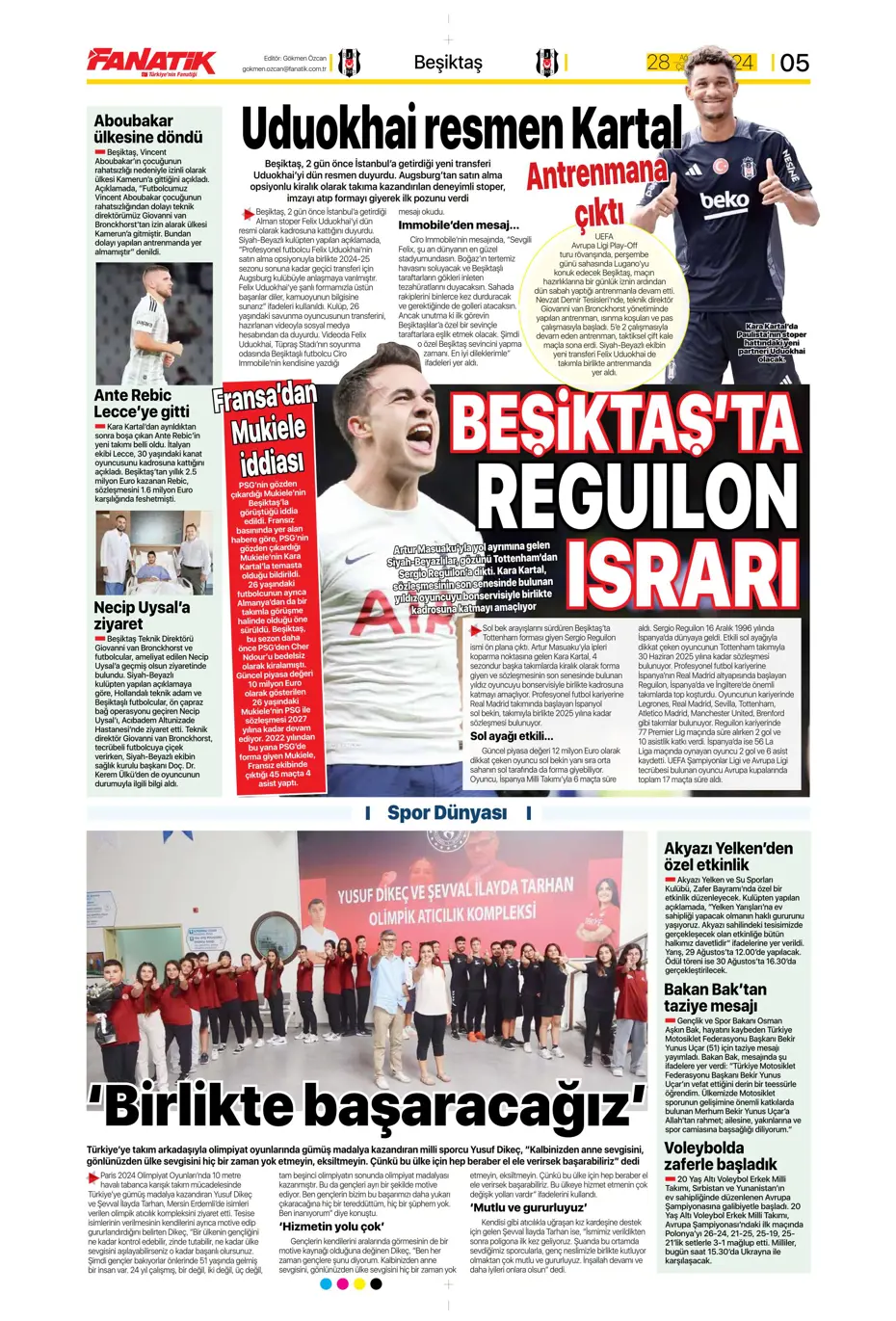 "Galatasaray'ın kabus gecesi" | Sporun manşetleri - 8