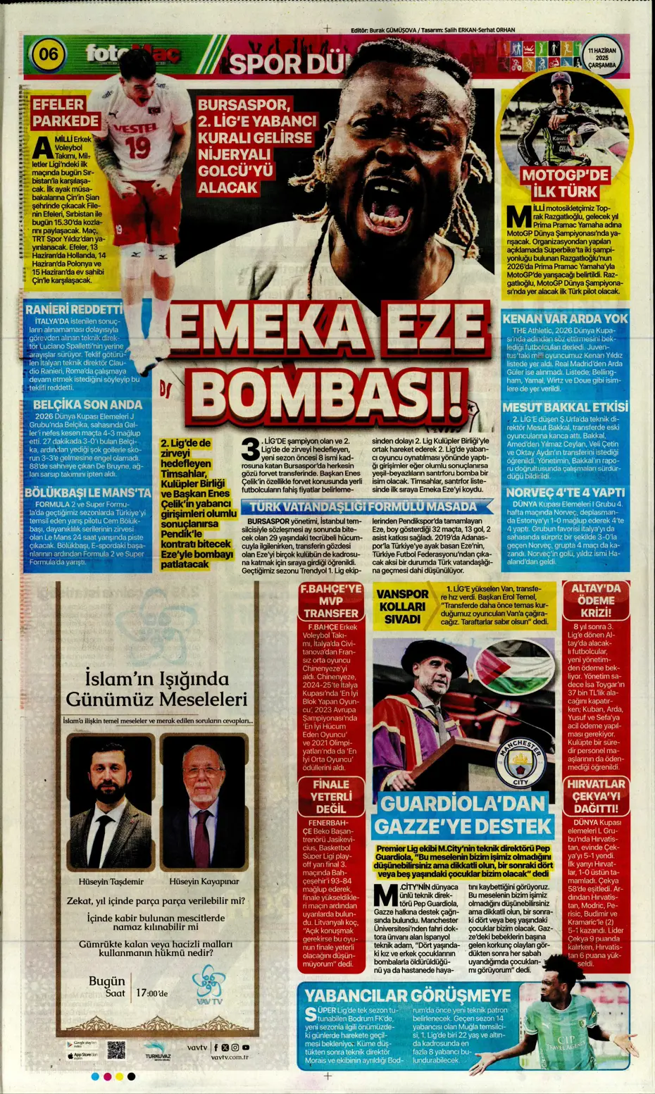 "Patron çıldırdı: Osimhen'e görülmemiş teklif" | Sporun manşetleri - 16