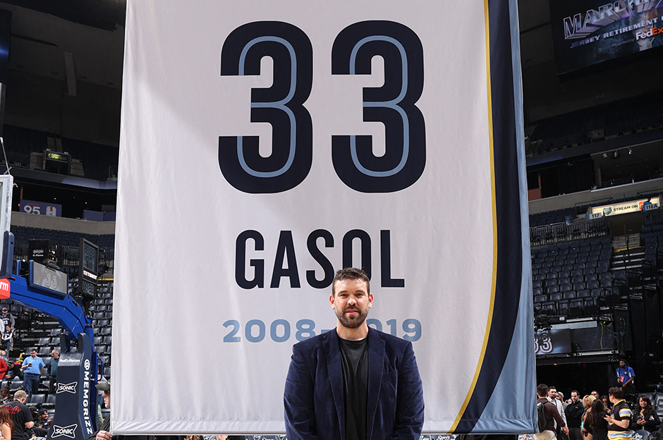 Marc Gasol'ün forması emekliye ayrıldı