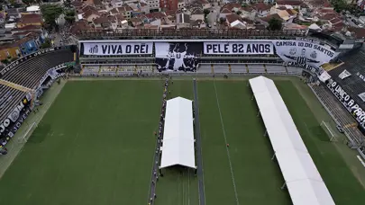 Pele, son yolculuğuna uğurlanıyor