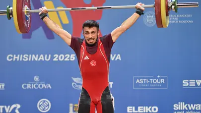 Harun Algül'den koparmada altın madalya