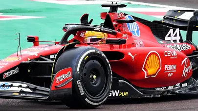 Lewis Hamilton, Ferrari ile ilk test sürüşüne çıktı