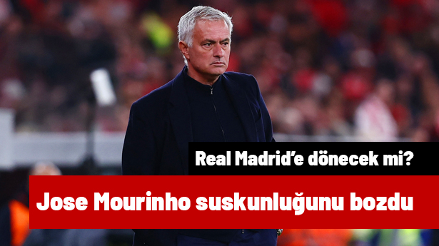 Mourinho, alevlenen Real Madrid iddialarına yanıt verdi: Geri dönecek mi?