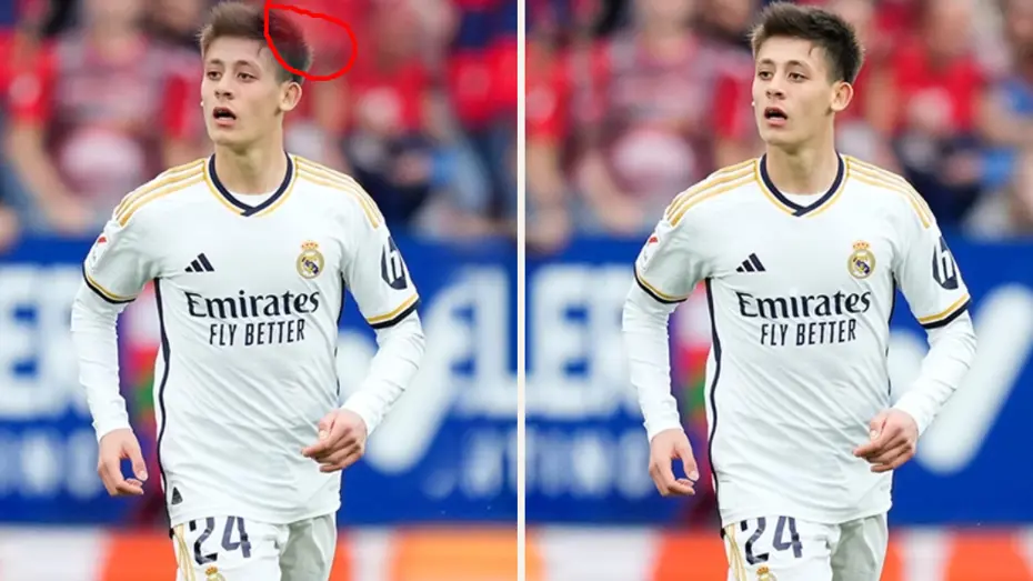 Arda Güler fotoğrafındaki 3 farkı kimse bulamadı: 10 saniyede kendini test et - 3