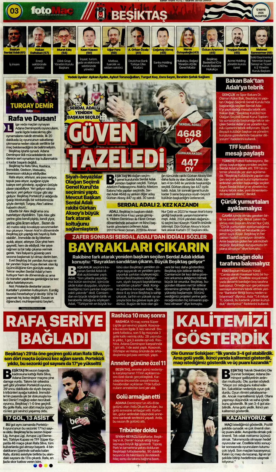 "Fenerbahçe'nin yeni golcüleri Jonathan David ve Abraham" | Sporun manşetleri - 9