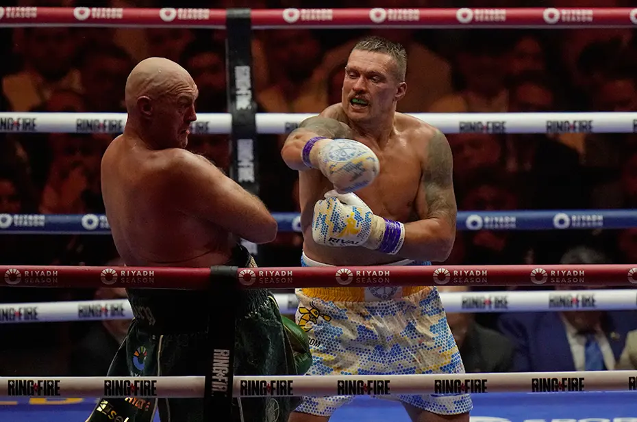 Boksta tarihi gece: Tyson Fury'yi yenen Oleksandr Usyk bir ilki başardı - 18