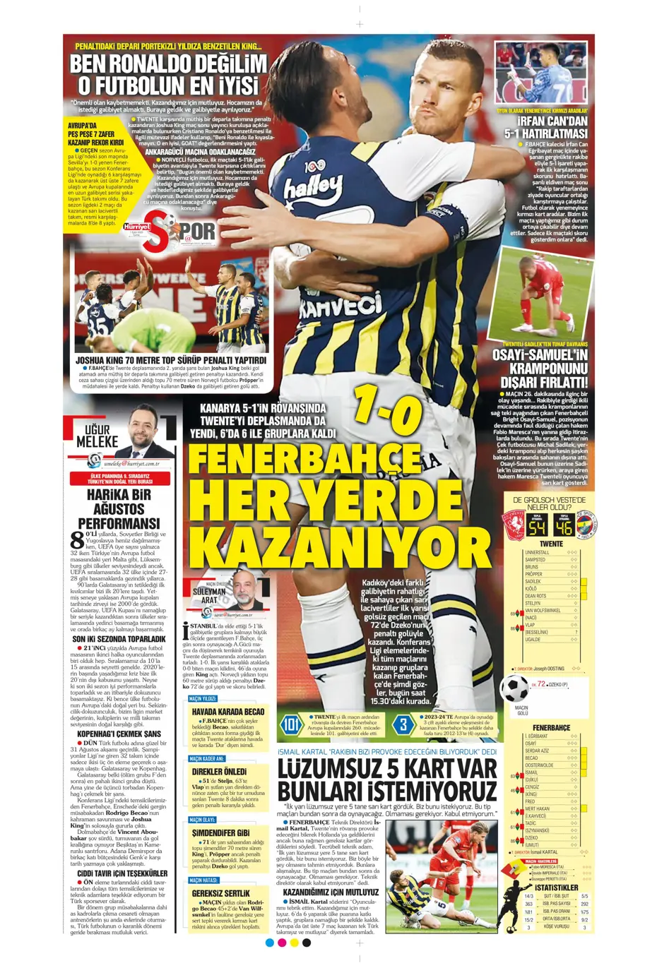 "Sergio Ramos'a '2 Eylül'e kadar cevabını ver' resti" | Sporun manşetleri (1 Eylül 2023) - 22 "Sergio Ramos'a '2 Eylül'e kadar cevabını ver' resti" | Sporun manşetleri (1 Eylül 2023) - 22