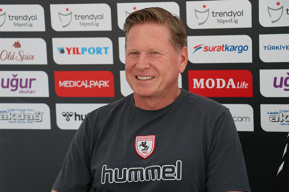 Samsunspor'da Markus Gisdol'dan "ayrılık" açıklaması