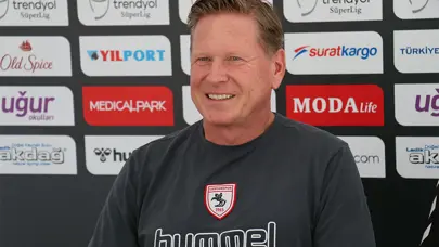 Samsunspor'da Markus Gisdol'dan "ayrılık" açıklaması