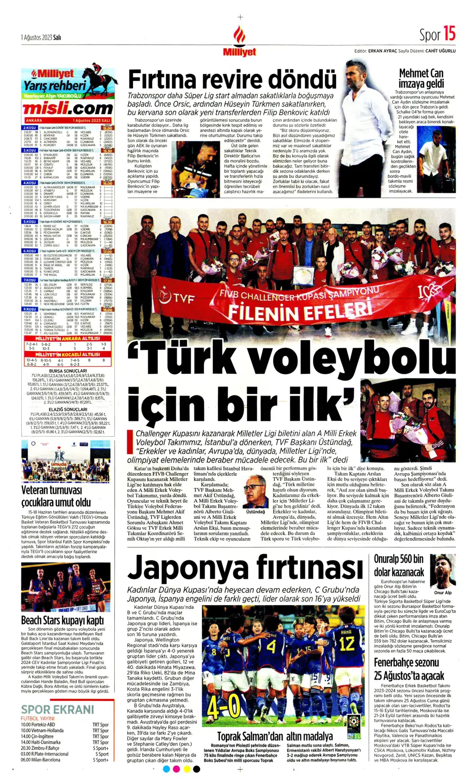 "Nelsson'un yerine Sergio Ramos" | Sporun Manşetleri - 21 "Nelsson'un yerine Sergio Ramos" | Sporun Manşetleri - 21