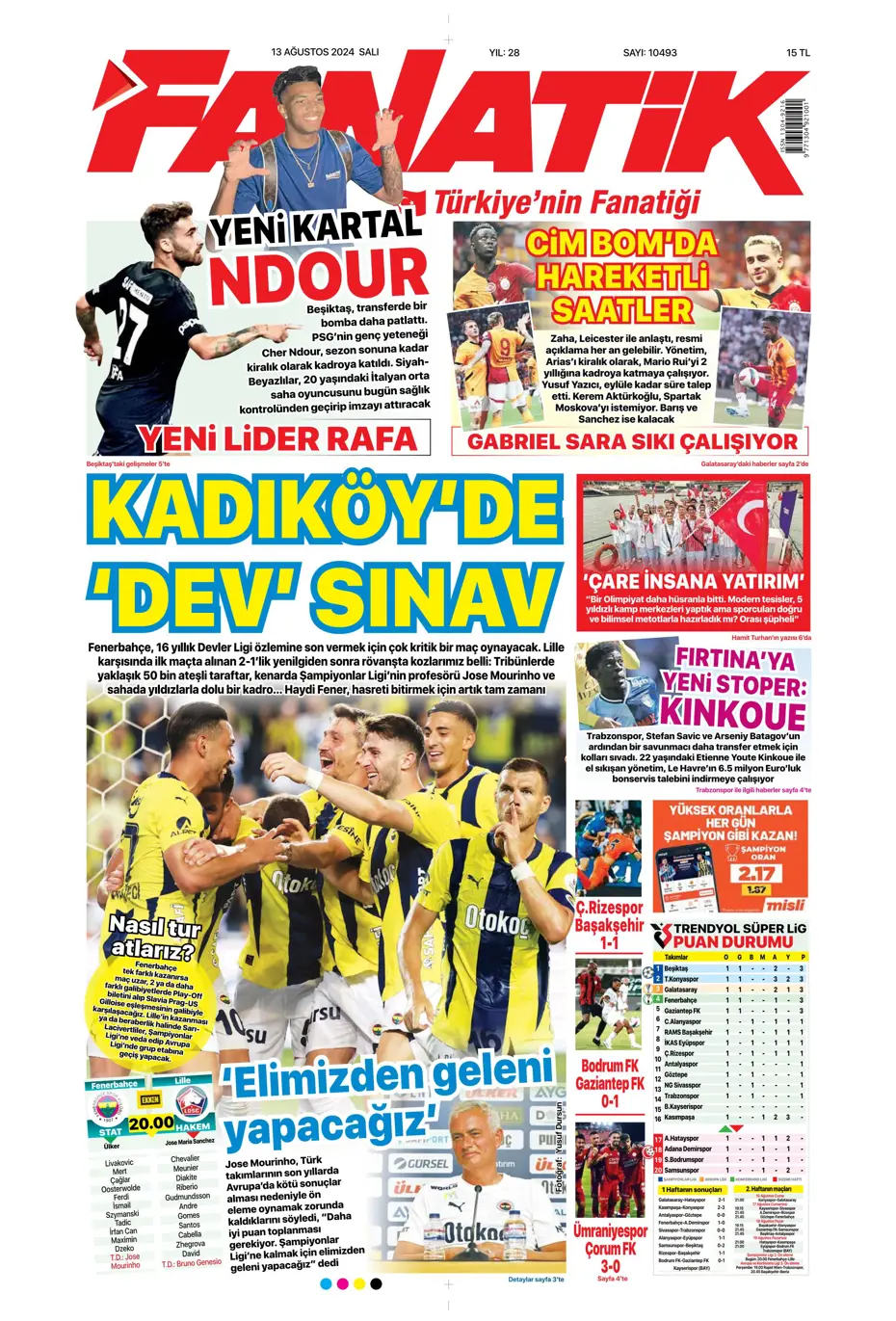 "Szymanski'ye 27 milyon euroluk teklif" | Sporun manşetleri - 3