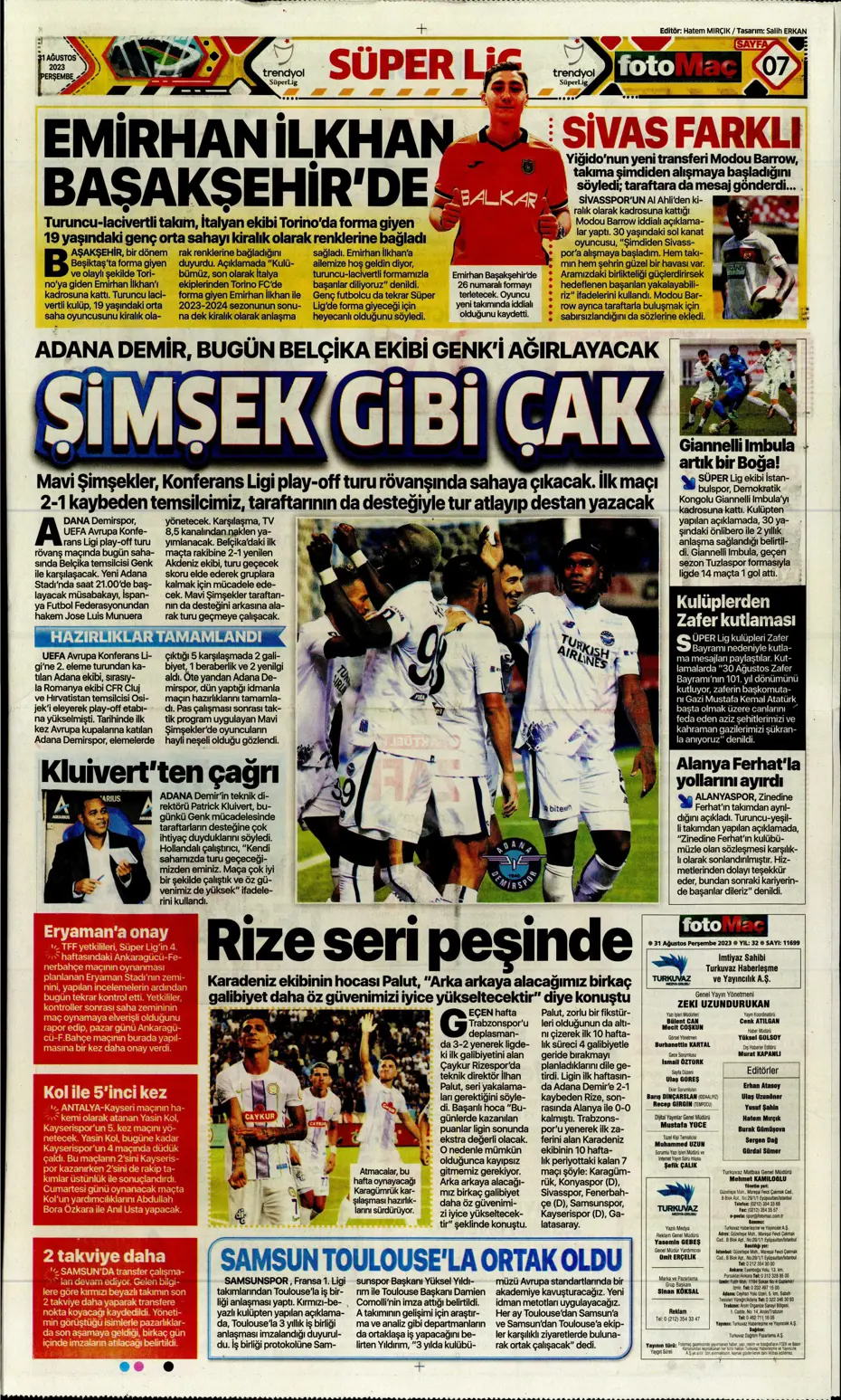 "Sergio Ramos formayı giydi" | Sporun manşetleri (31 Ağustos 2023) - 15 "Sergio Ramos formayı giydi" | Sporun manşetleri (31 Ağustos 2023) - 15