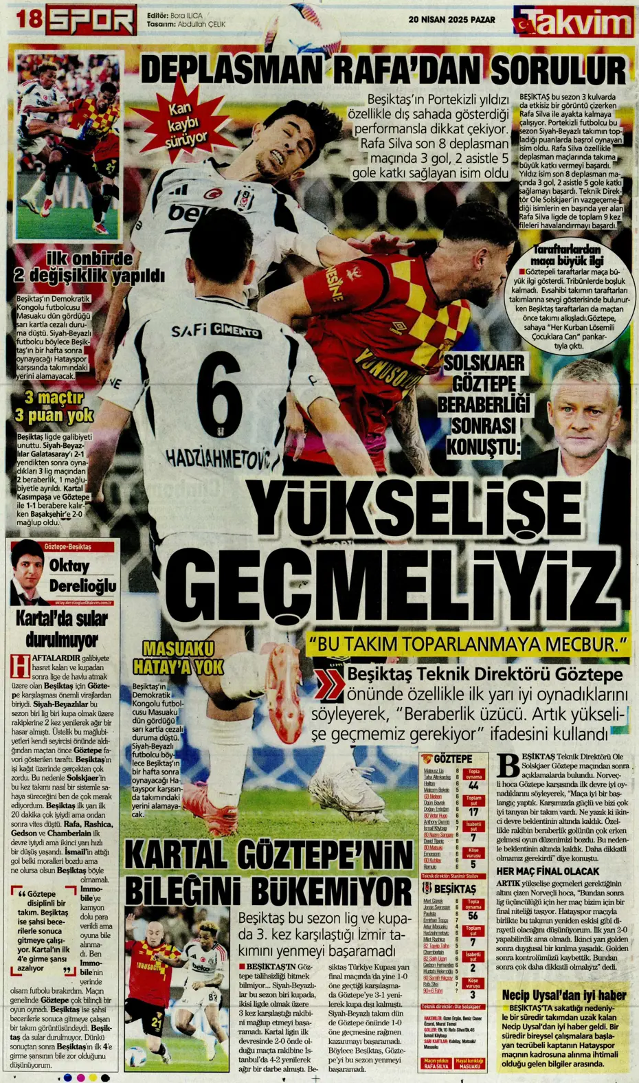 "Oğuz Aydın için geldiler" | Sporun manşetleri - 36